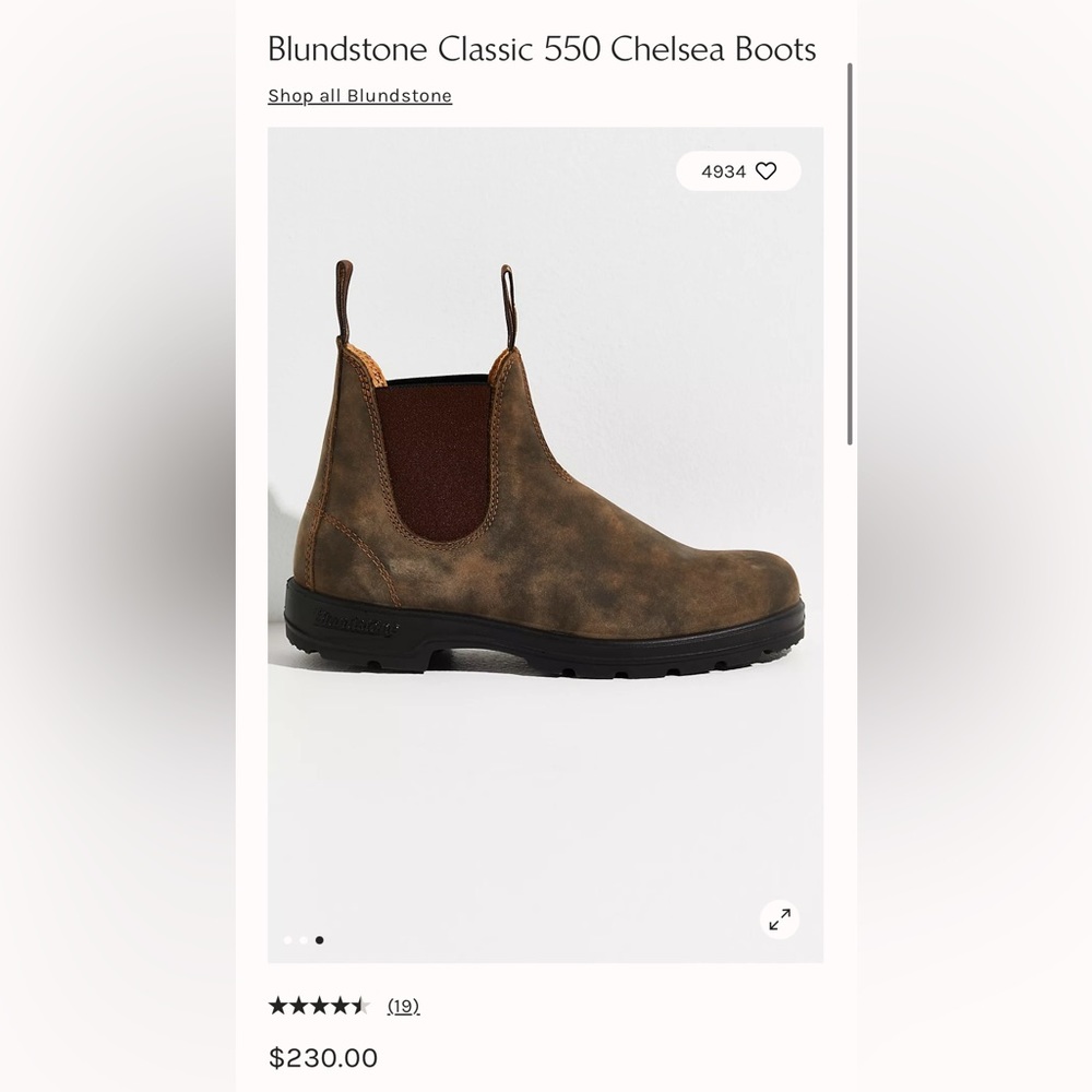 Blundstone Classic 550 Chelsea Boots